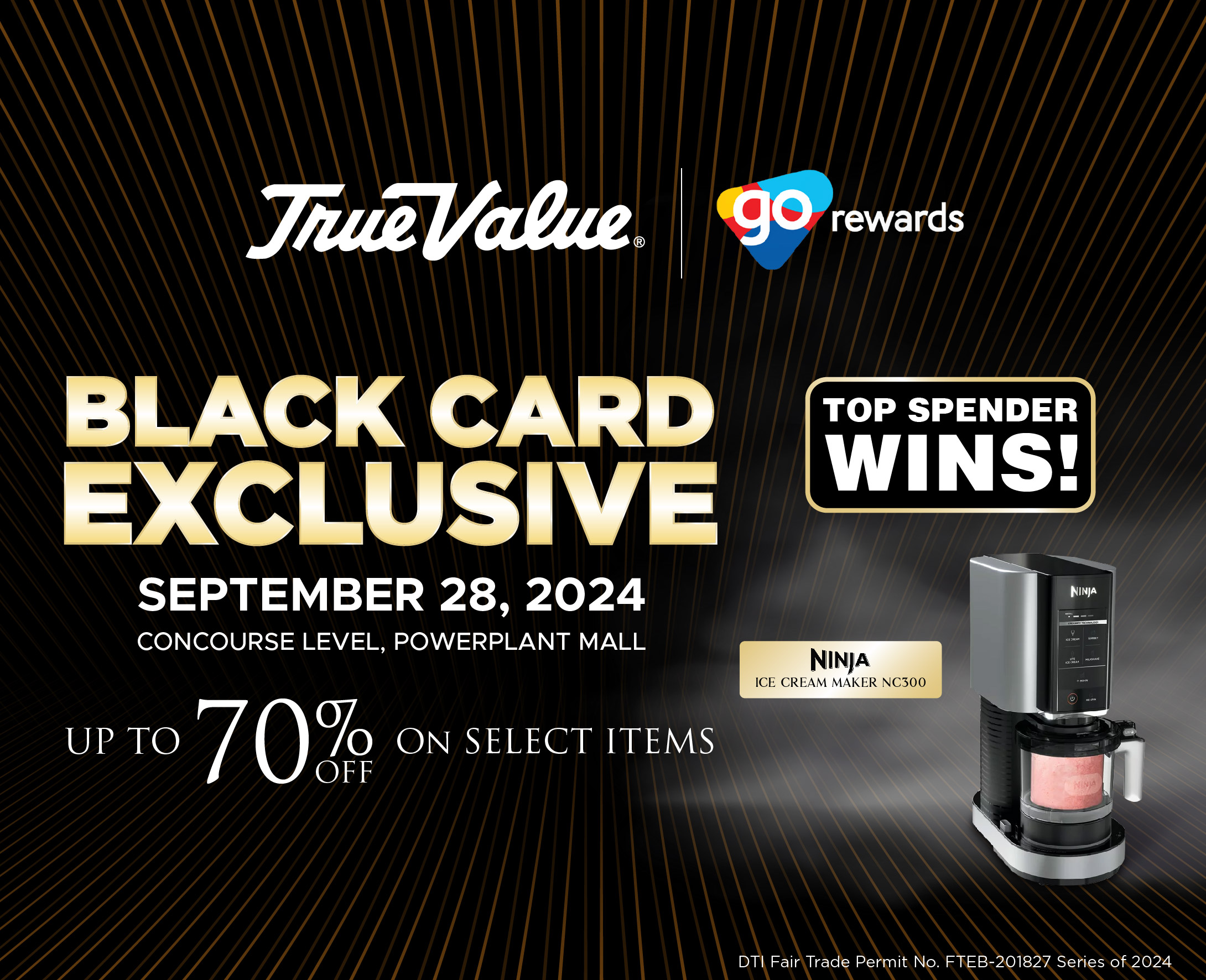 Black Card Exclusive at Power Plant Rockwell!