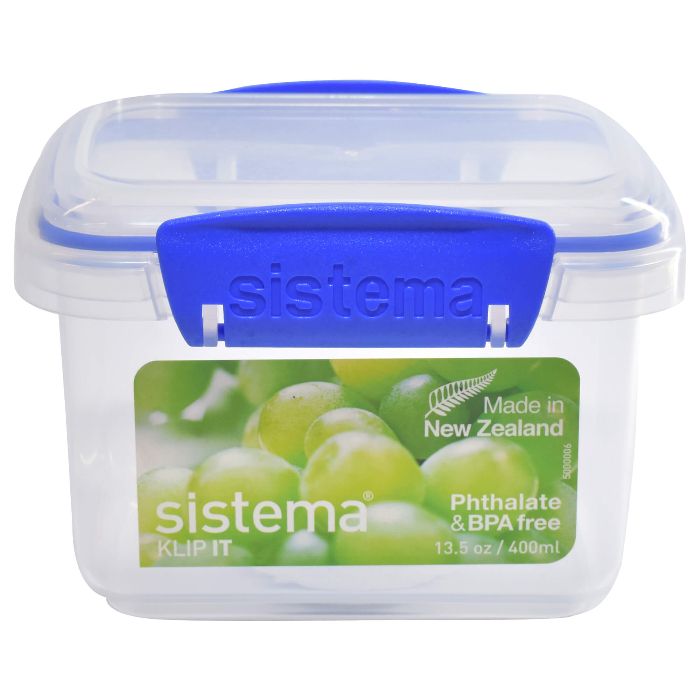 Sistema Klip It Plus Cracker Plastic Snack Box Food Storage