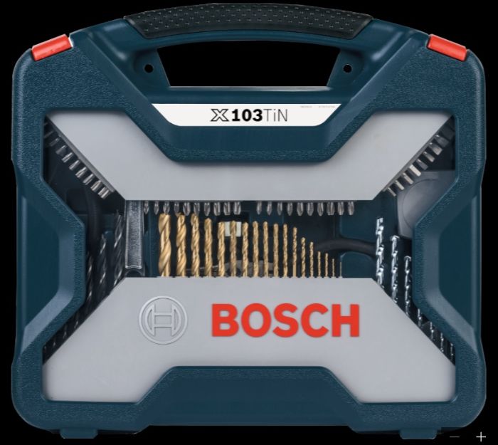 Bosch 103 Piece X Line Titanium Drill and Screwdriver Set
